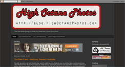 Desktop Screenshot of blog.highoctanephotos.com